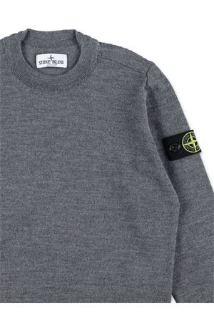 maglia in lana grigio STONE ISLAND KIDS | 8116509C4V0M67